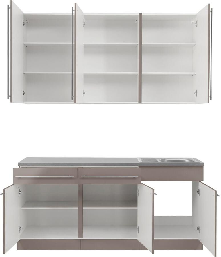 Wiho Küchen Keuken Chicago inclusief spoelbak breedte 180 cm - Foto 2