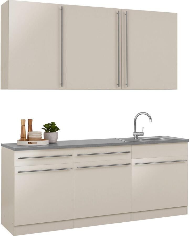 Wiho Küchen Keuken Chicago inclusief spoelbak breedte 180 cm - Foto 4