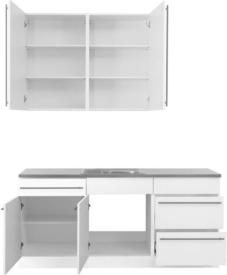 Wiho Küchen Keuken Chicago keuze met elektrische apparaten breedte 180 cm - Foto 3