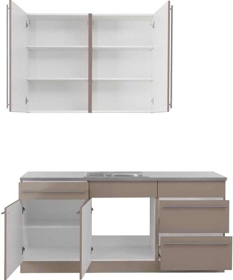 Wiho Küchen Keuken Chicago keuze met elektrische apparaten breedte 180 cm - Foto 3