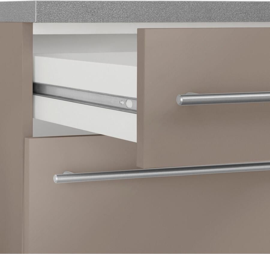 Wiho Küchen Keuken Chicago keuze met elektrische apparaten breedte 180 cm