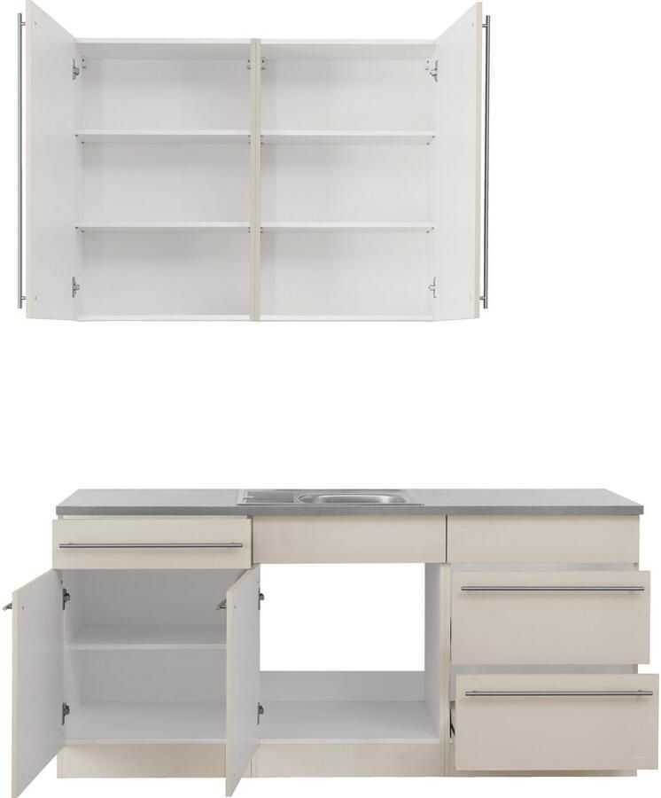 Wiho Küchen Keuken Chicago keuze met elektrische apparaten breedte 180 cm - Foto 2