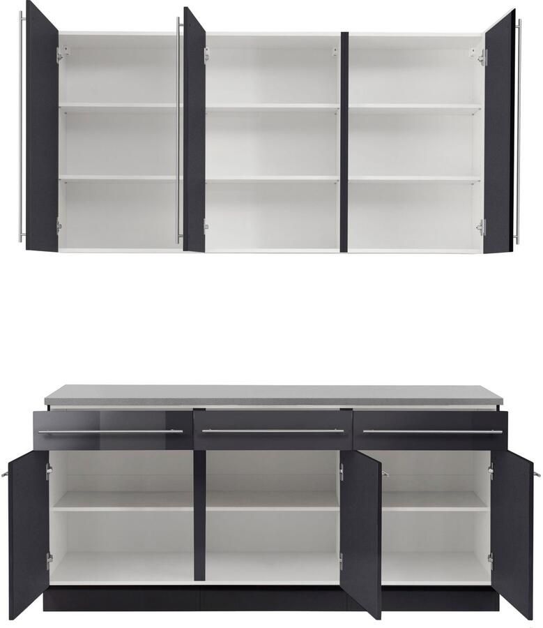 Wiho Küchen Keuken Chicago zonder elektrische apparaten breedte 180 cm - Foto 2