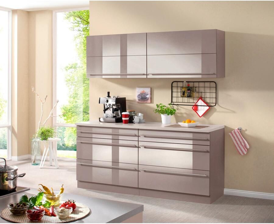 Wiho Küchen Keuken Chicago zonder elektrische apparaten totale breedte 180 cm