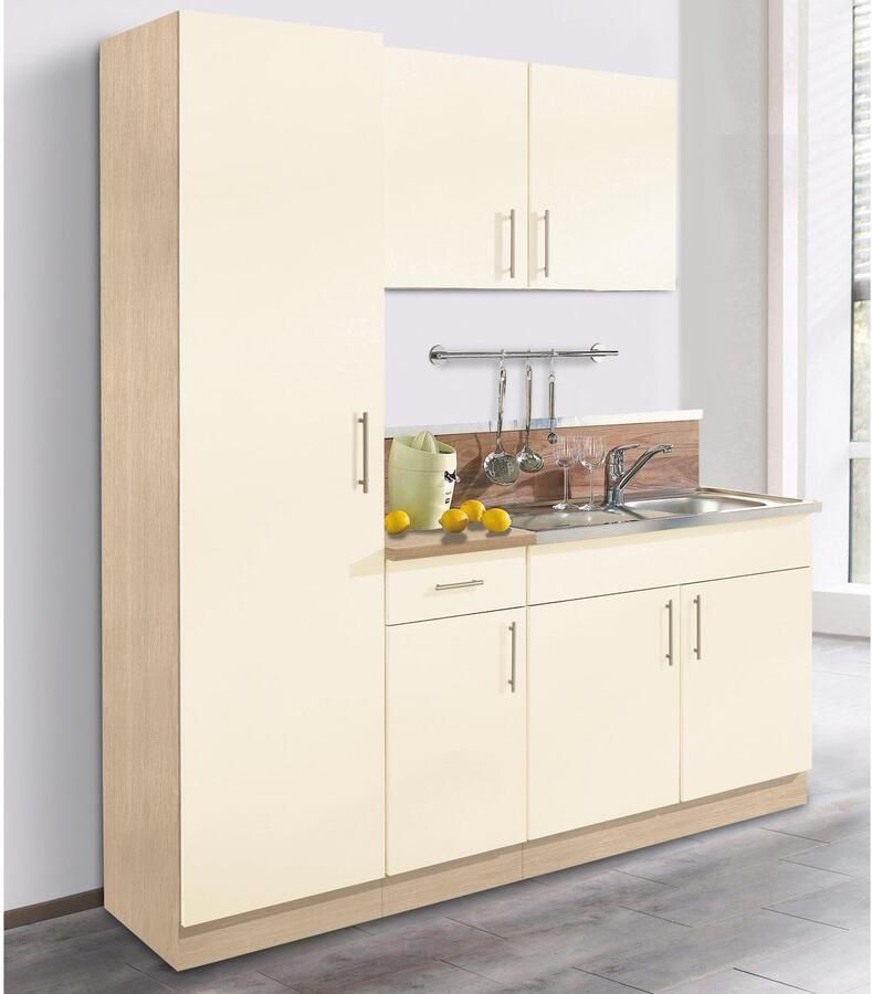 Wiho Küchen Keuken Kiel Breedte 190 cm met 28 mm dikke werkblad diepte 50 cm - Foto 2