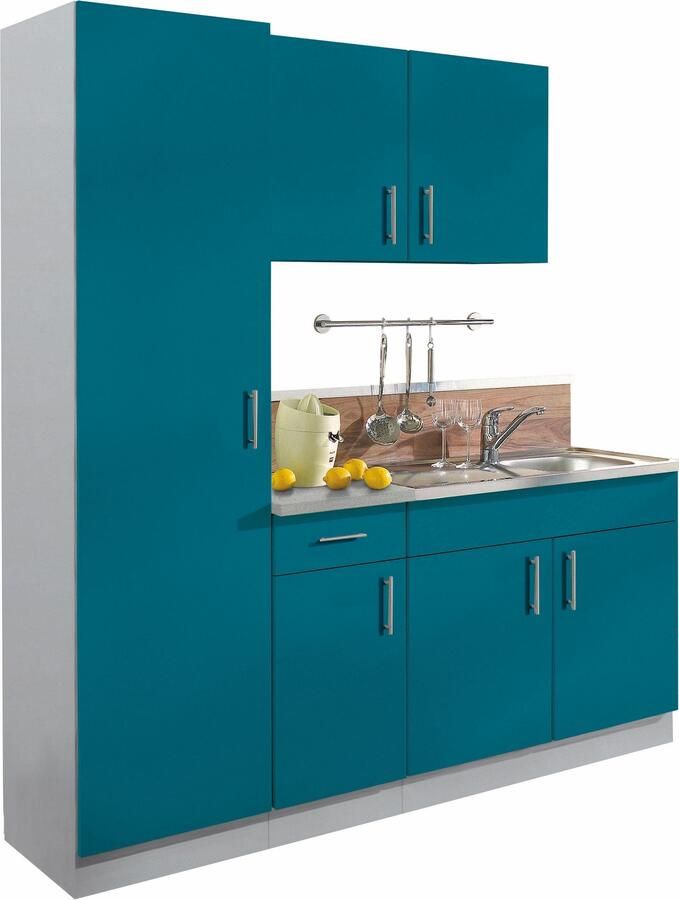 Wiho Küchen Keuken Kiel Breedte 190 cm met 28 mm dikke werkblad diepte 50 cm - Foto 3