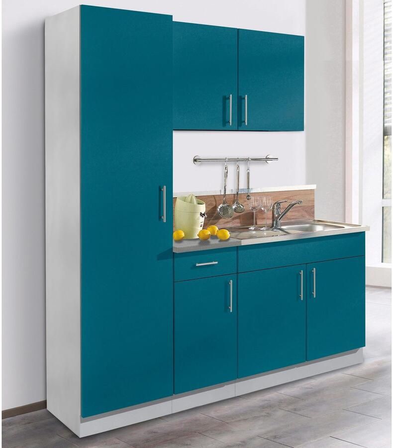 Wiho Küchen Keuken Kiel Breedte 190 cm met 28 mm dikke werkblad diepte 50 cm - Foto 2