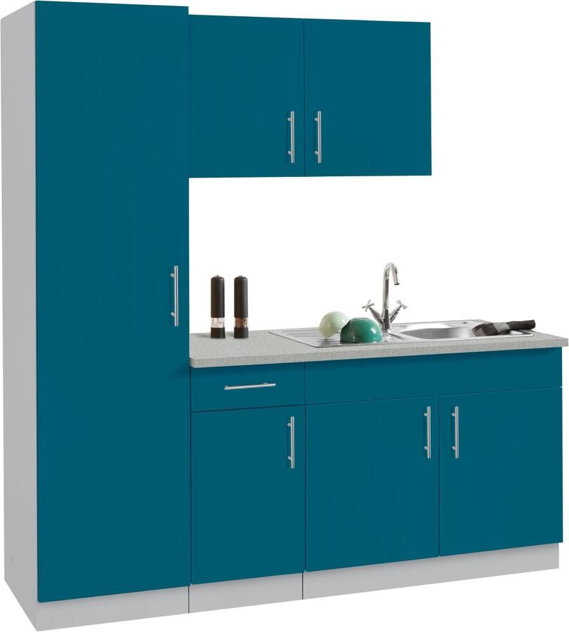 Wiho Küchen Keuken Kiel zonder elektrische apparaten breedte 190 cm diepte 60 cm - Foto 2