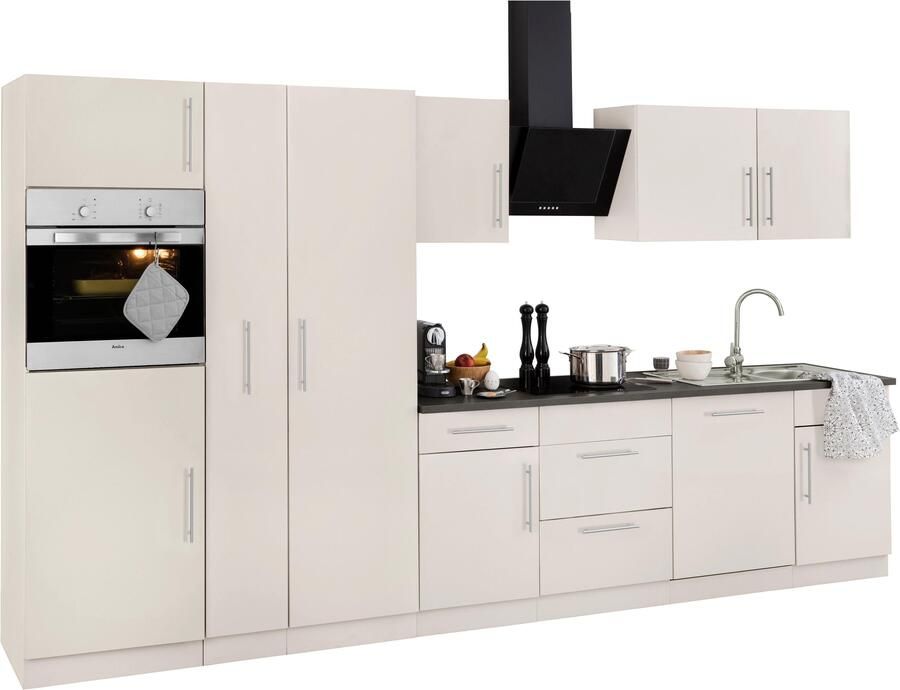 Wiho Küchen Keukenblok Cali zonder elektrische apparaten breedte 360 cm