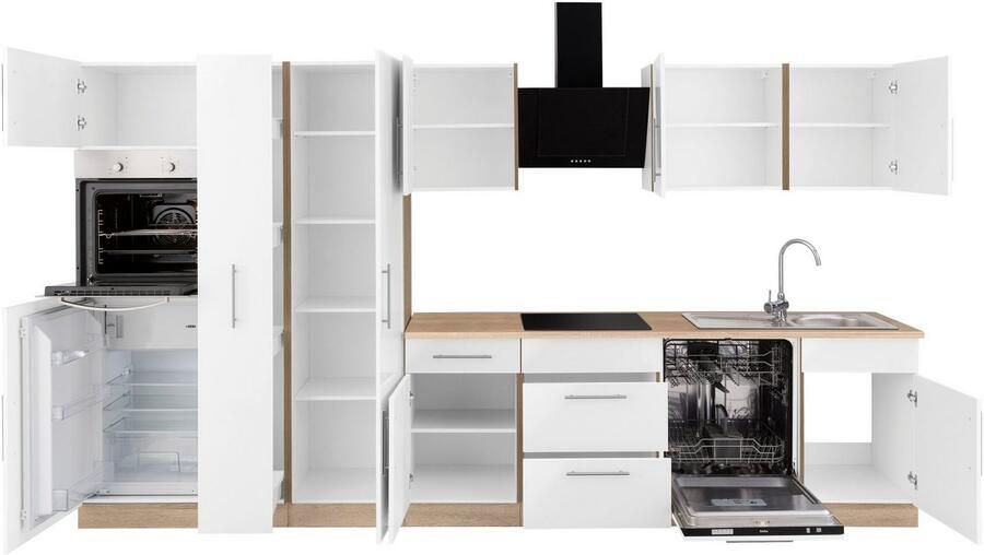 Wiho Küchen Keukenblok Cali zonder elektrische apparaten breedte 360 cm - Foto 2