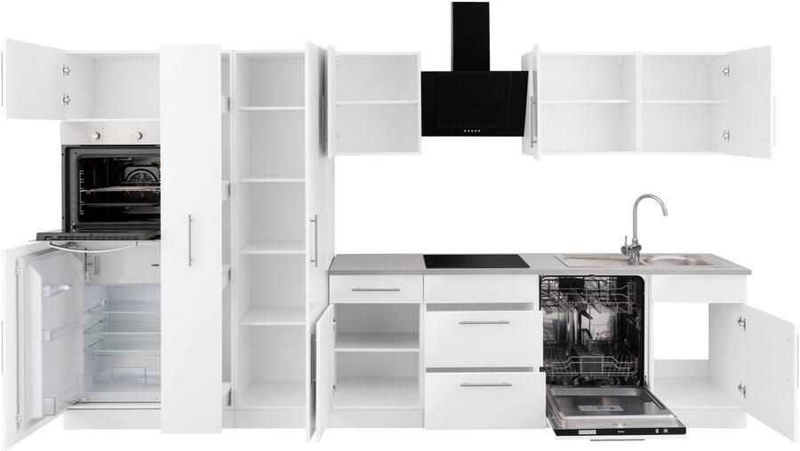 Wiho Küchen Keukenblok Cali zonder elektrische apparaten breedte 360 cm - Foto 2