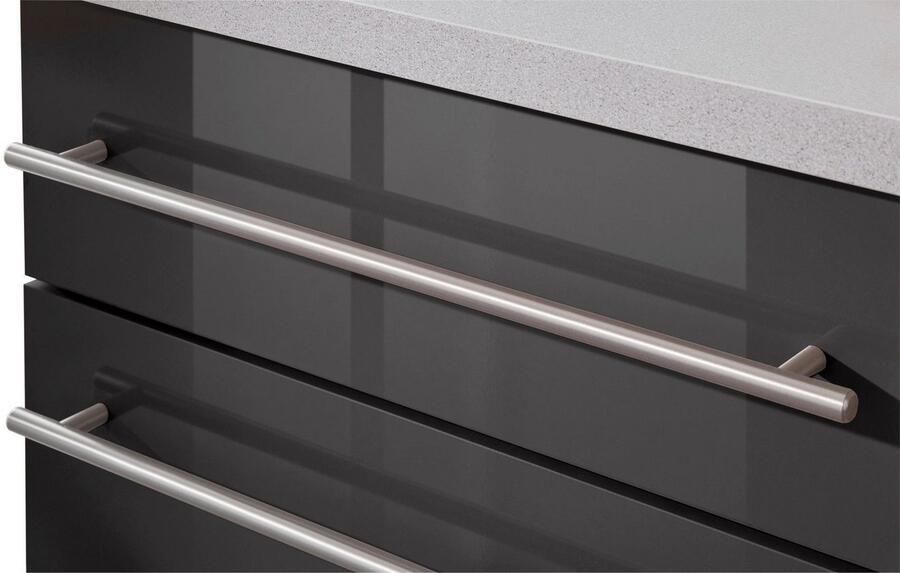 Wiho Küchen Keukenblok Chicago zonder elektrische apparaten breedte 220 cm - Foto 3