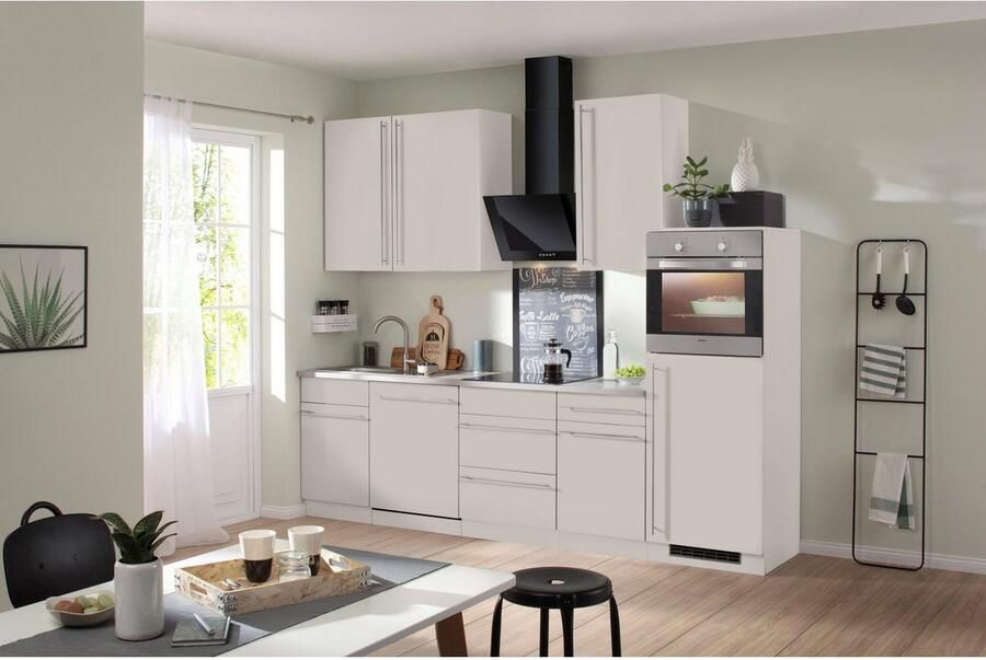 Wiho Küchen Keukenblok Chicago zonder elektrische apparaten breedte 280 cm