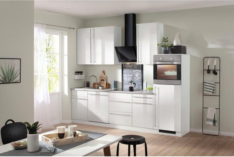 Wiho Küchen Keukenblok Chicago zonder elektrische apparaten breedte 280 cm