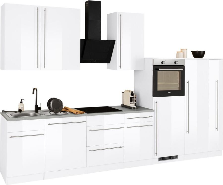 Wiho Küchen Keukenblok Chicago zonder elektrische apparaten breedte 360 cm - Foto 2