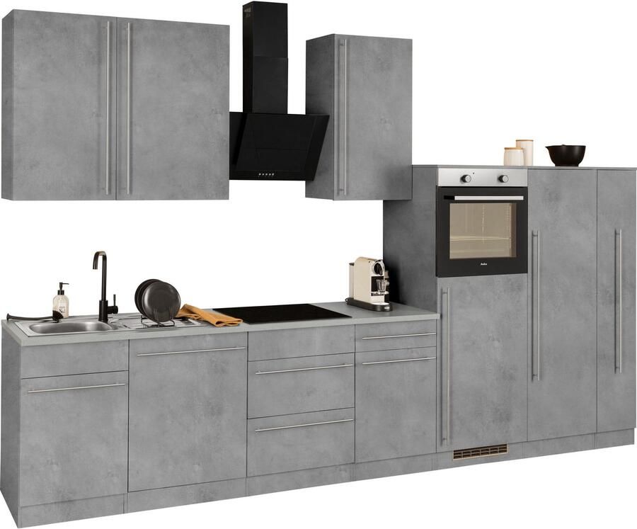 Wiho Küchen Keukenblok Chicago zonder elektrische apparaten breedte 360 cm - Foto 2