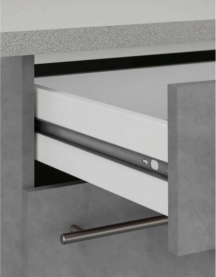 Wiho Küchen Keukenblok Chicago zonder elektrische apparaten breedte 360 cm - Foto 3