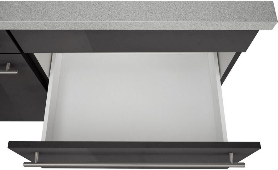 Wiho Küchen Keukenblok Chicago zonder elektrische apparaten breedte 360 cm - Foto 7