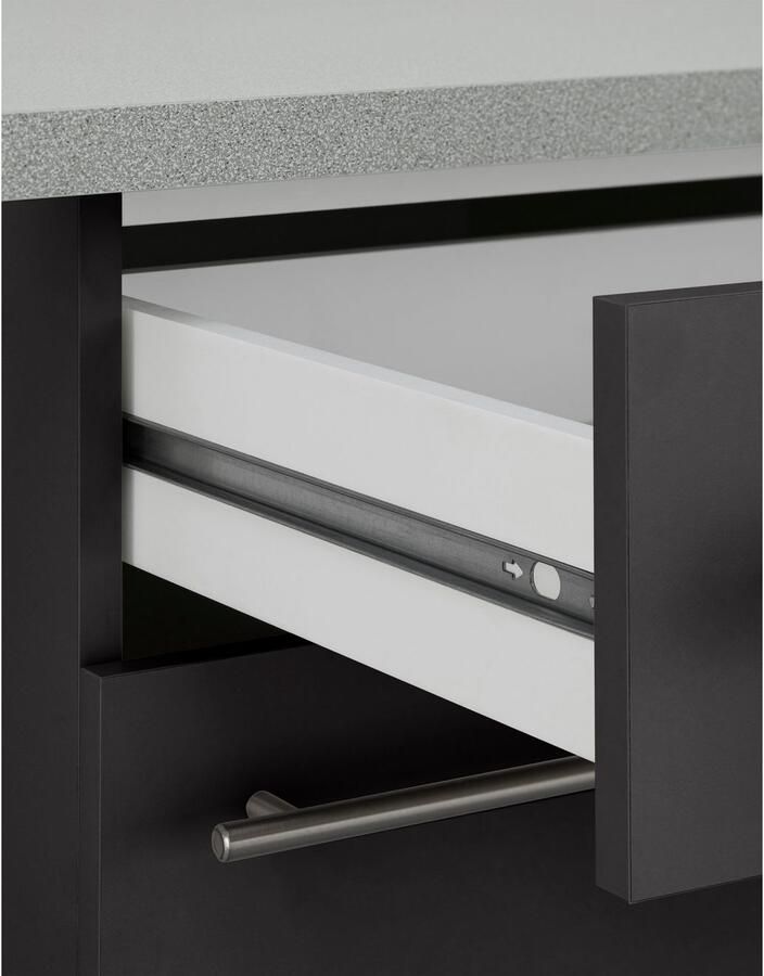 Wiho Küchen Keukenblok Chicago zonder elektrische apparaten breedte 360 cm - Foto 3