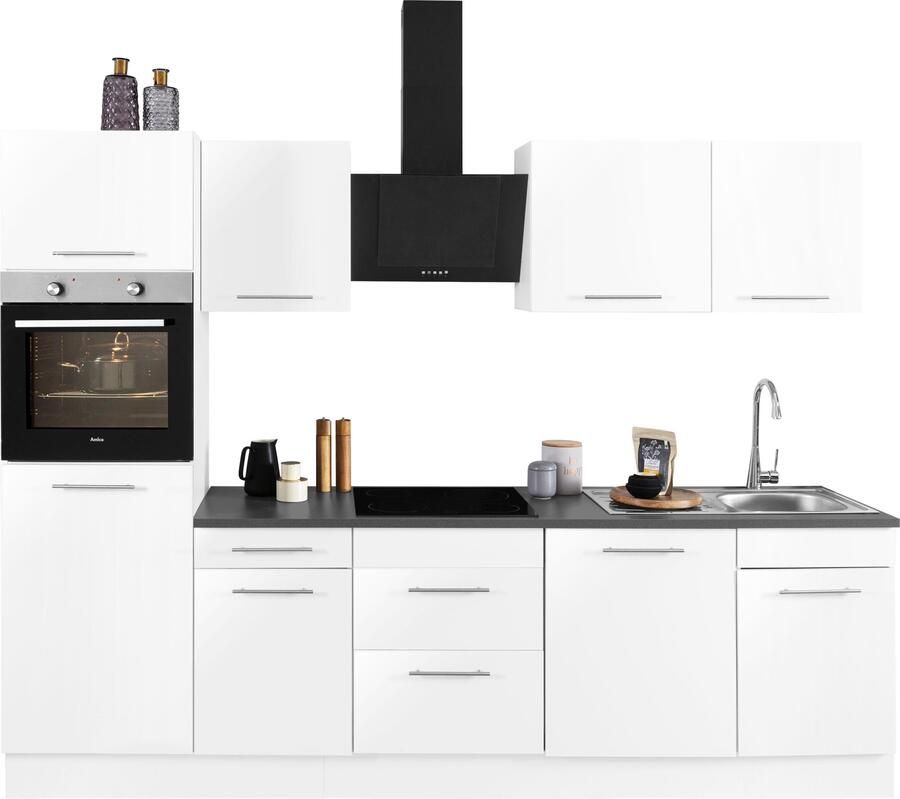 Wiho Küchen Keukenblok Ela Breedte 280 cm softclose functie in hoogte verstelbare poten - Foto 5