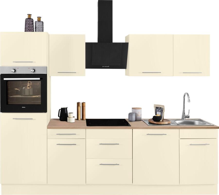 Wiho Küchen Keukenblok Ela Breedte 280 cm softclose functie in hoogte verstelbare poten - Foto 5