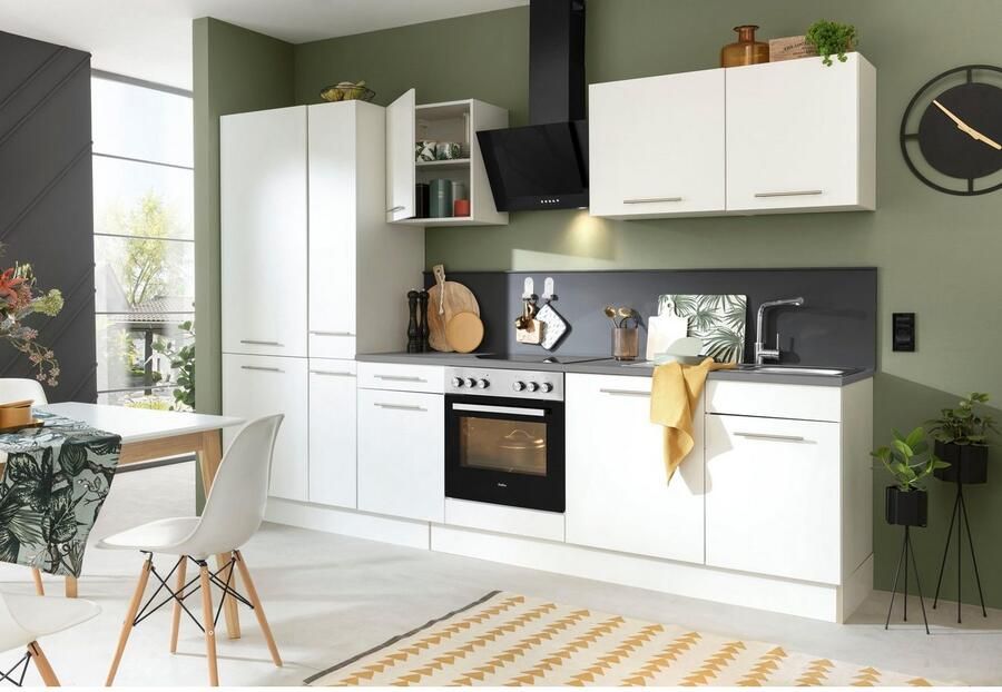 Wiho Küchen Keukenblok Ela Breedte 310 cm softclose functie in hoogte verstelbare poten - Foto 3