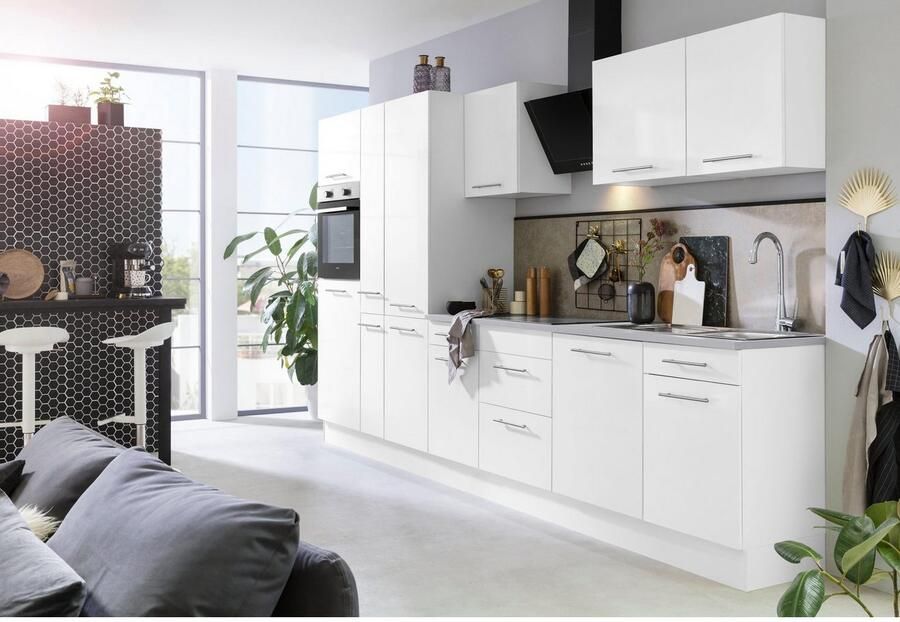 Wiho Küchen Keukenblok Ela Breedte 360 cm softclose functie in hoogte verstelbare poten - Foto 2