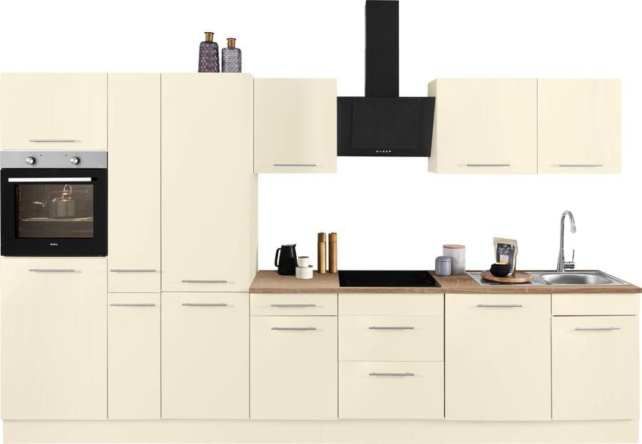 Wiho Küchen Keukenblok Ela Breedte 360 cm softclose functie in hoogte verstelbare poten - Foto 6