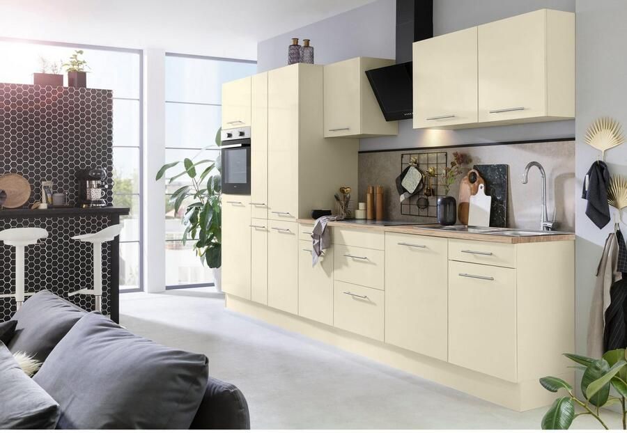 Wiho Küchen Keukenblok Ela Breedte 360 cm softclose functie in hoogte verstelbare poten - Foto 2