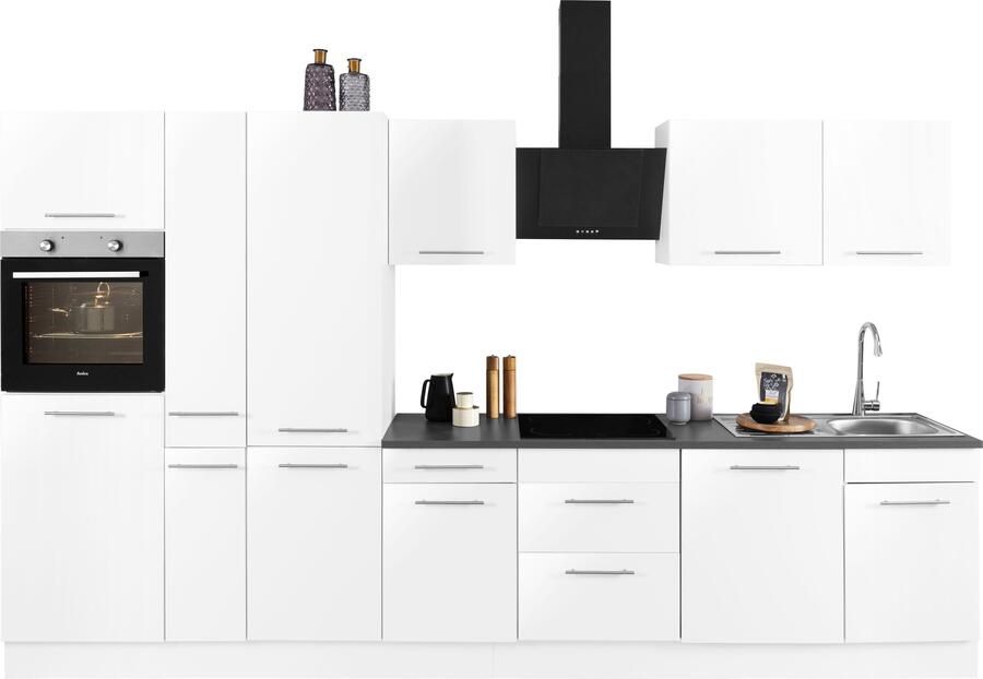 Wiho Küchen Keukenblok Ela Breedte 360 cm softclose functie in hoogte verstelbare poten - Foto 6