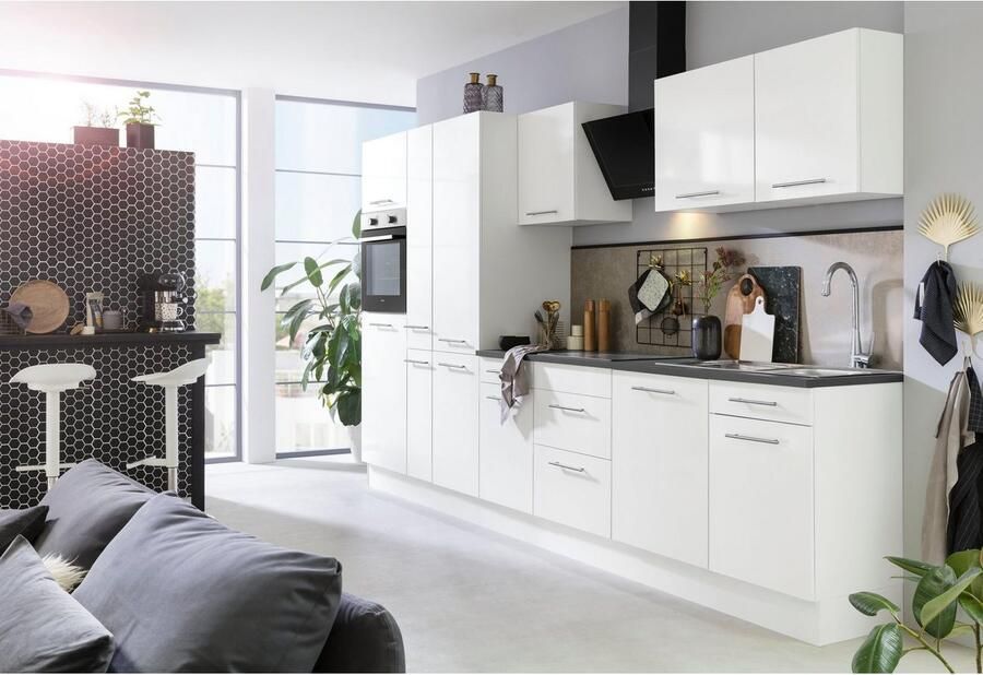 Wiho Küchen Keukenblok Ela Breedte 360 cm softclose functie in hoogte verstelbare poten - Foto 2