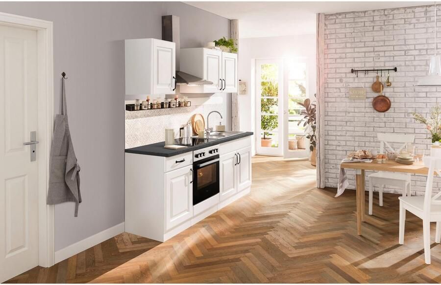 Wiho Küchen Keukenblok Erla zonder elektrische apparaten breedte 210 cm - Foto 3