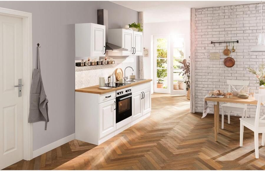 Wiho Küchen Keukenblok Erla zonder elektrische apparaten breedte 210 cm - Foto 3