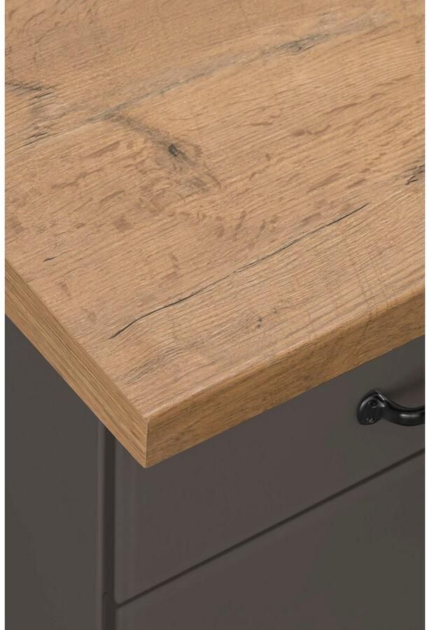 Wiho Küchen Keukenblok Erla zonder elektrische apparaten breedte 220 cm - Foto 4