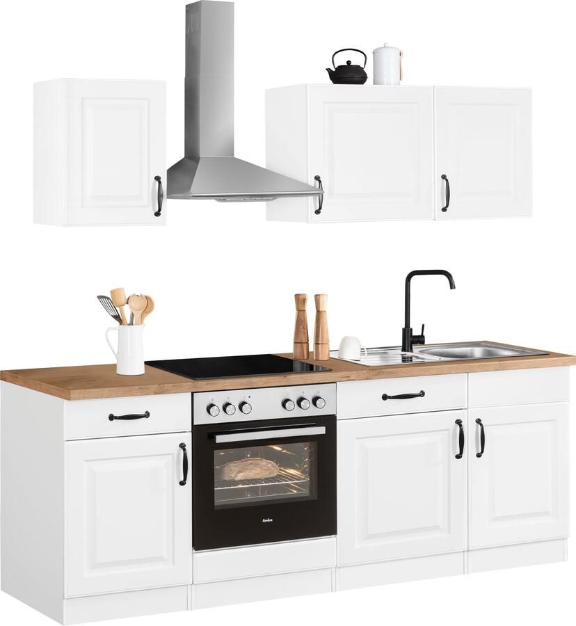 Wiho Küchen Keukenblok Erla zonder elektrische apparaten breedte 220 cm - Foto 8