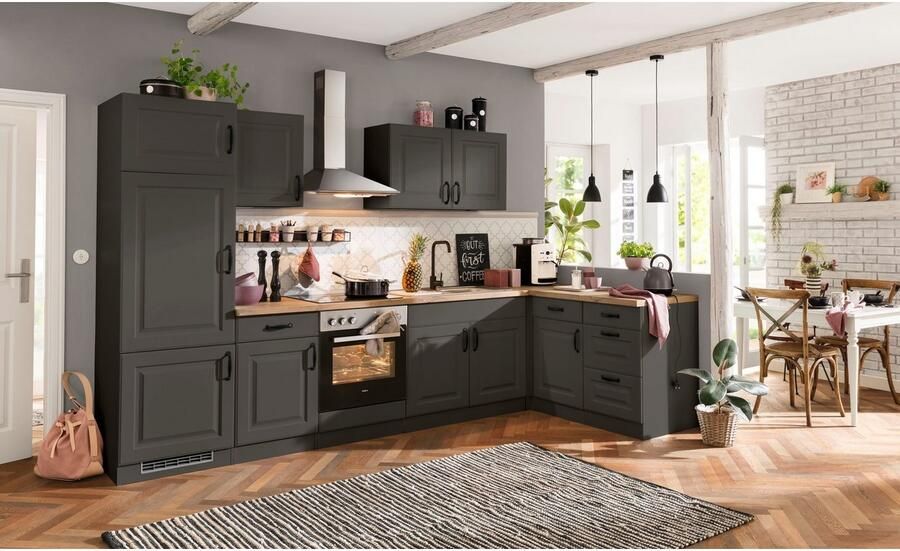 Wiho Küchen Keukenblok Erla zonder elektrische apparaten breedte 270 cm - Foto 7