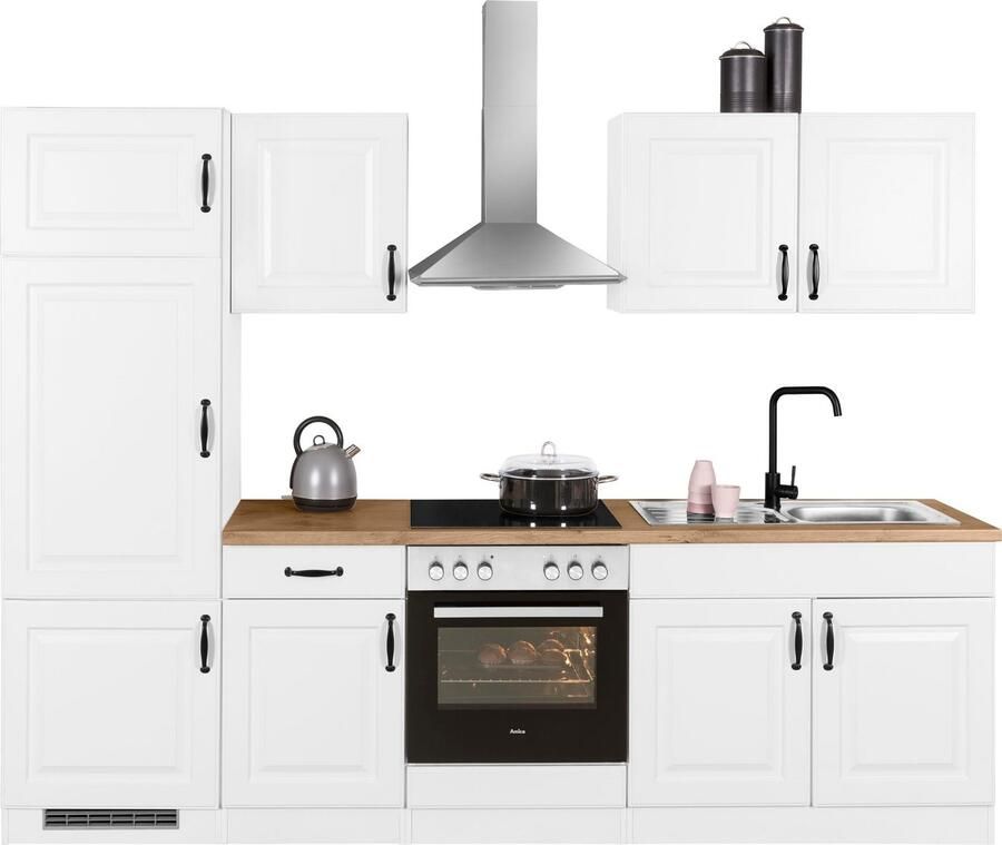 Wiho Küchen Keukenblok Erla zonder elektrische apparaten breedte 270 cm