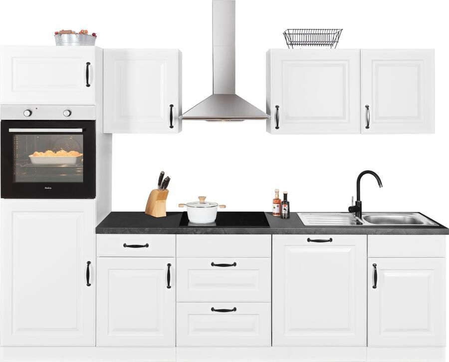 Wiho Küchen Keukenblok Erla zonder elektrische apparaten breedte 280 cm - Foto 5