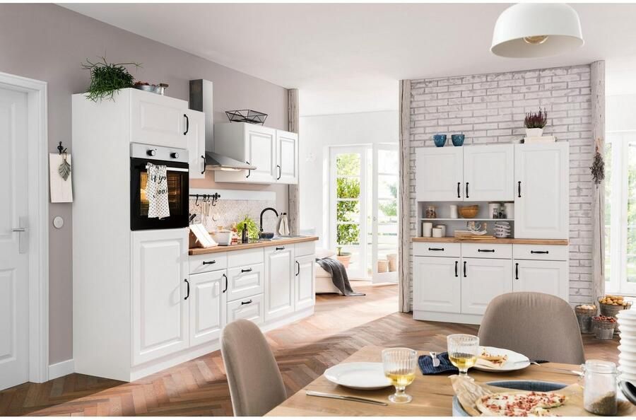 Wiho Küchen Keukenblok Erla zonder elektrische apparaten breedte 280 cm - Foto 5