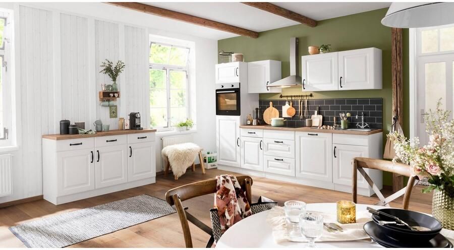 Wiho Küchen Keukenblok Erla zonder elektrische apparaten breedte 280 cm - Foto 7