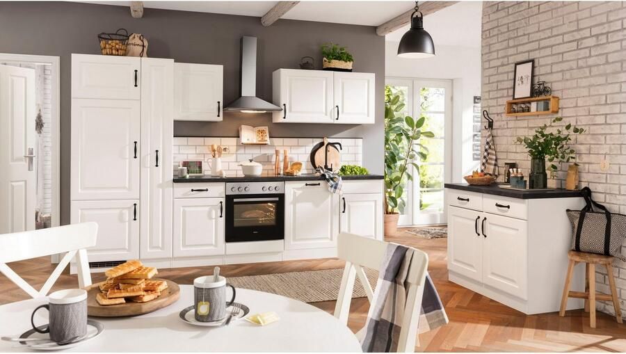 Wiho Küchen Keukenblok Erla zonder elektrische apparaten breedte 310 cm - Foto 4