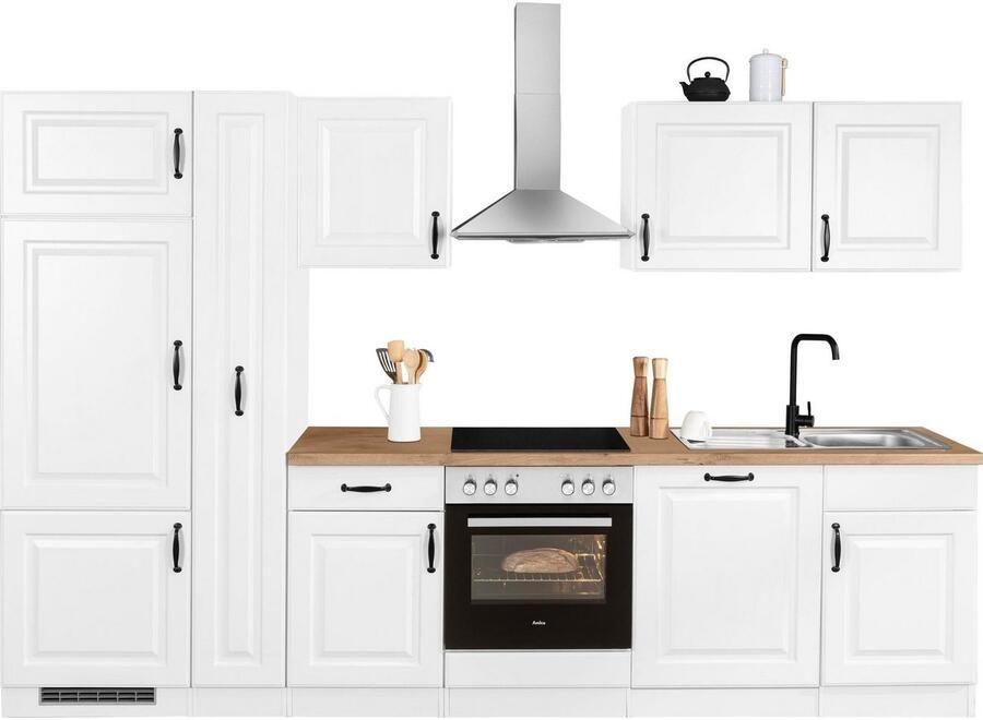 Wiho Küchen Keukenblok Erla zonder elektrische apparaten breedte 310 cm - Foto 5