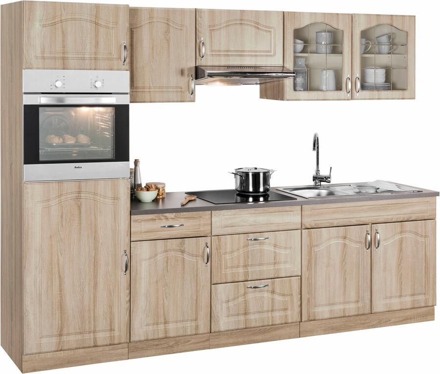 Wiho Küchen Keukenblok Linz zonder elektrische apparaten breedte 270 cm - Foto 2