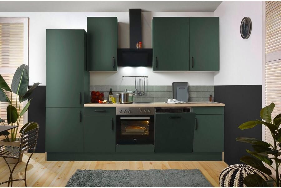 Wiho Küchen Keukenblok "Simi" met verstelbare voeten breedte 280 cm keuze met elektrische apparaten soft-close functie in lades & uittrekken - Foto 4