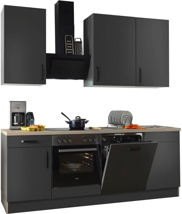 Wiho Küchen Keukenblok "Simi" optioneel met elektrische apparaten met verstelbare voeten - Foto 3