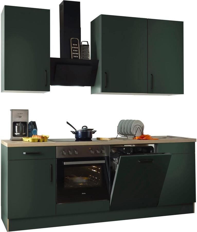 Wiho Küchen Keukenblok "Simi" optioneel met elektrische apparaten met verstelbare voeten - Foto 3