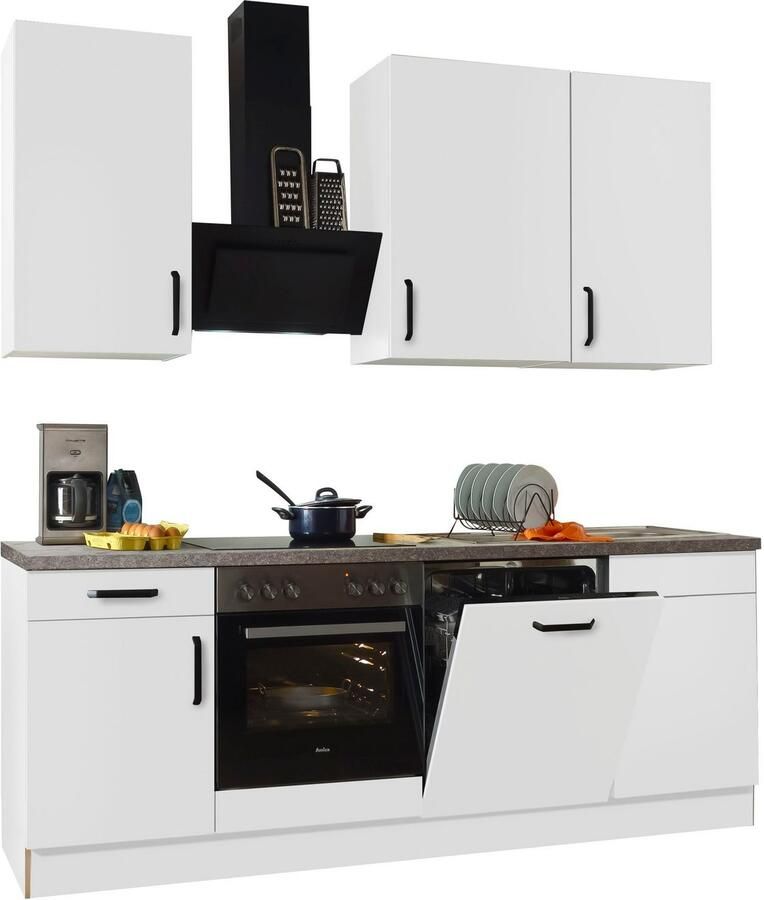 Wiho Küchen Keukenblok "Simi" optioneel met elektrische apparaten met verstelbare voeten - Foto 3