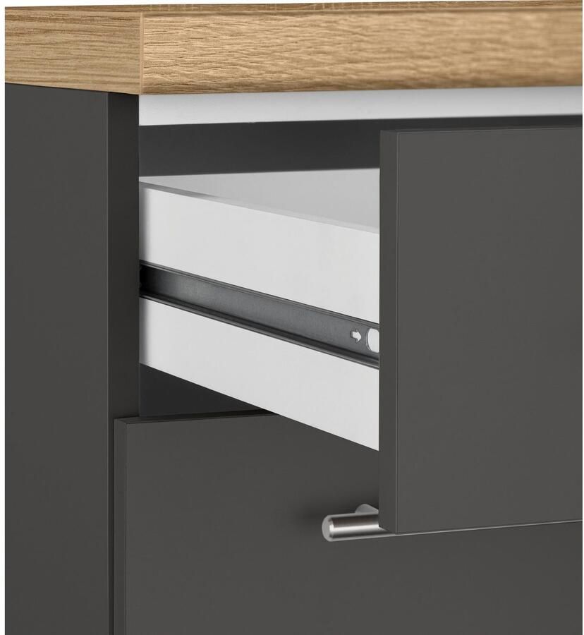 Wiho Küchen Keukenblok Unna zonder elektrische apparaten breedte 220 cm - Foto 2