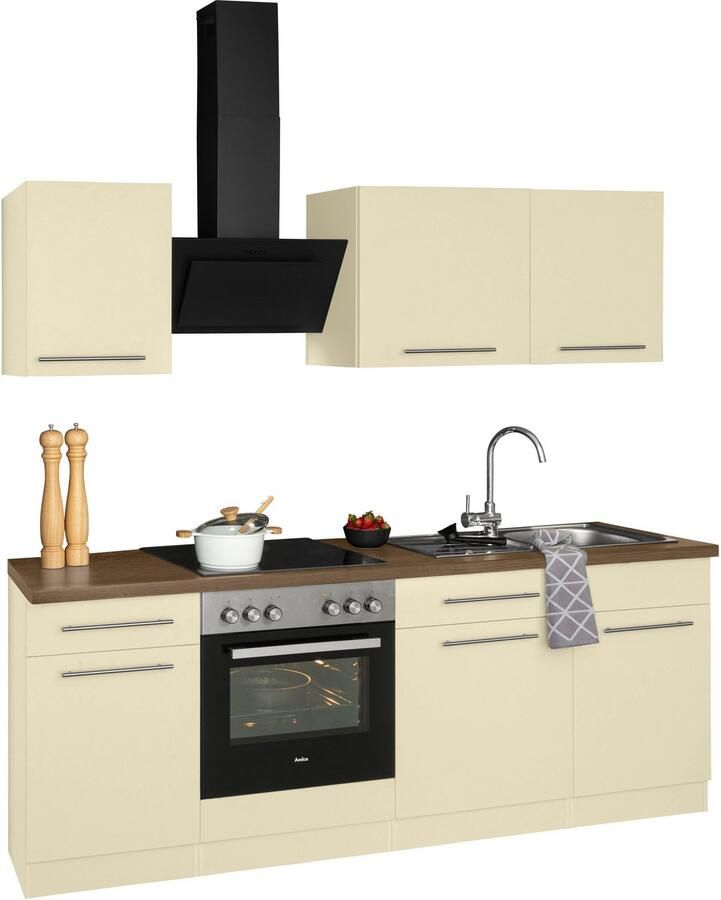 Wiho Küchen Keukenblok Unna zonder elektrische apparaten breedte 220 cm - Foto 3