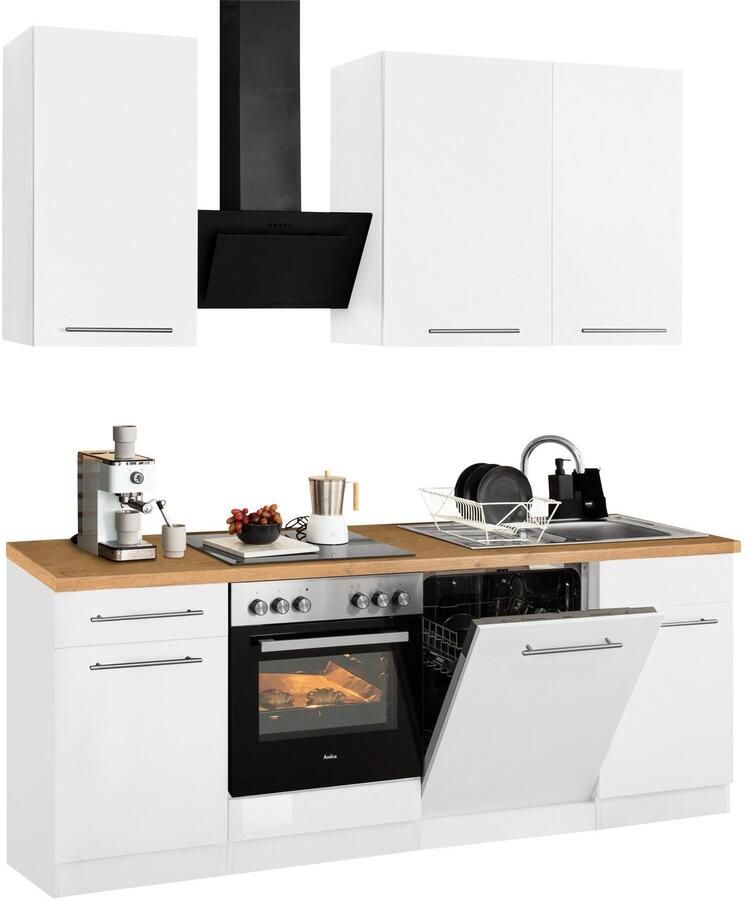 Wiho Küchen Keukenblok Unna zonder elektrische apparaten breedte 220 cm - Foto 5